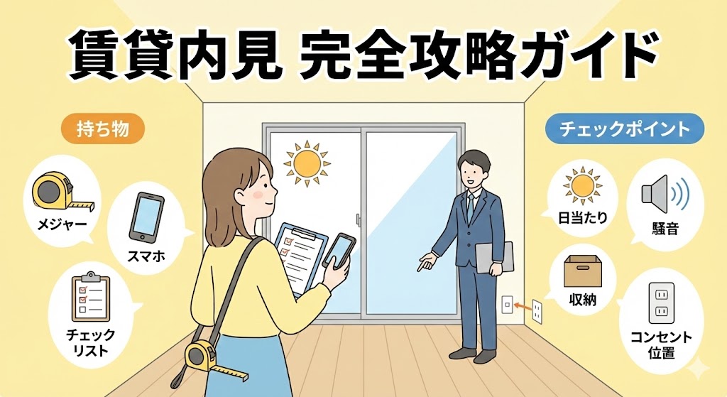 良い物件の見分け方｜後悔しない賃貸選びの実践ガイド